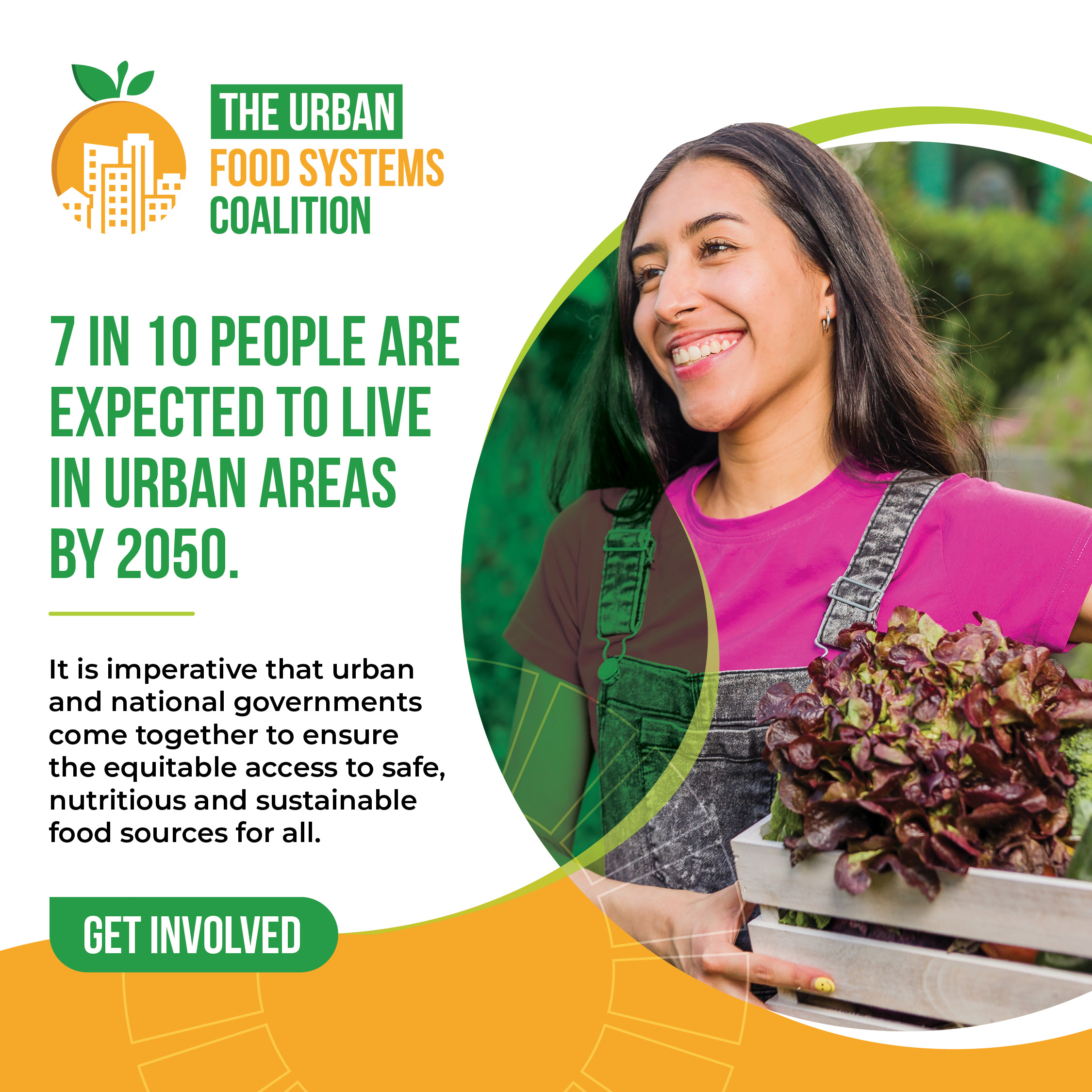 Branding, graphic design, Social media design work – Urban Food Coalition